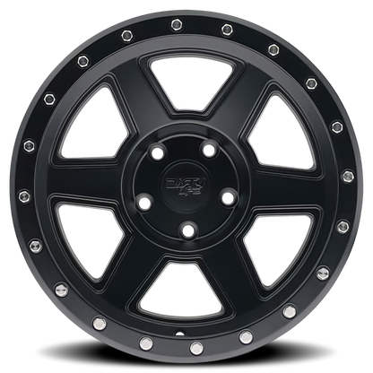 Dirty Life 9315 Compound 17x9 / 6x135 BP / -12mm Offset / 87.1mm Hub Matte Black Wheel