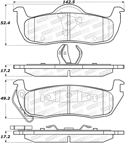 StopTech Street Brake Pads