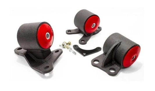 Innovative 94-01 Integra B-Series Black Steel Mounts 95A Bushings (Cable Conversion 2 Bolt)