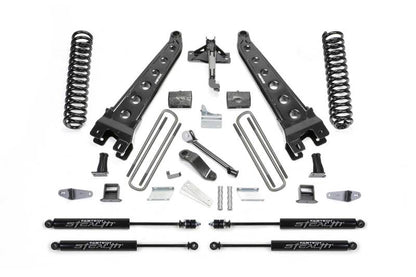 Fabtech 08-10Ford F450/550 4WD 6in Rad Arm Sys w/Coils & Stealth