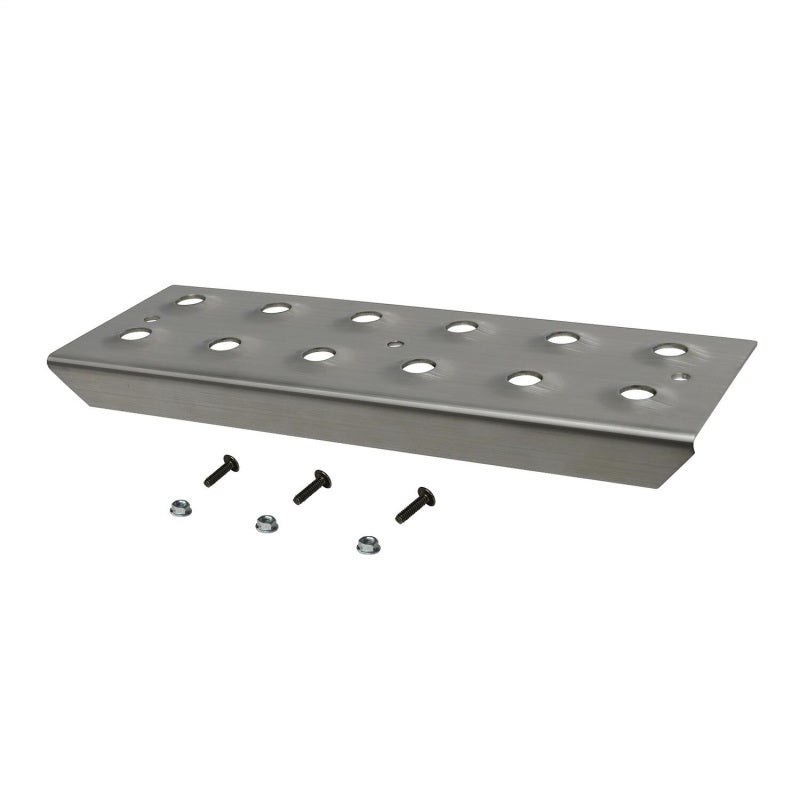 Westin Replacement HDX Stainless Drop Step Plate Kit 6in. w/Screws (Set of 2) - SS