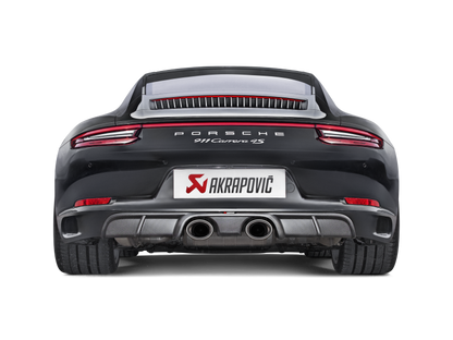 Akrapovic 16-17 Porsche 911 Carrera S/4/4S/GTS (991.2) Slip-On Line (Titanium) w/ Titanium Tips