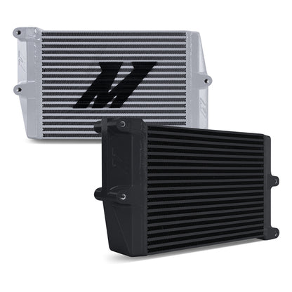 Mishimoto Heavy-Duty Oil Cooler - 10in. Opposite-Side Outlets - Black