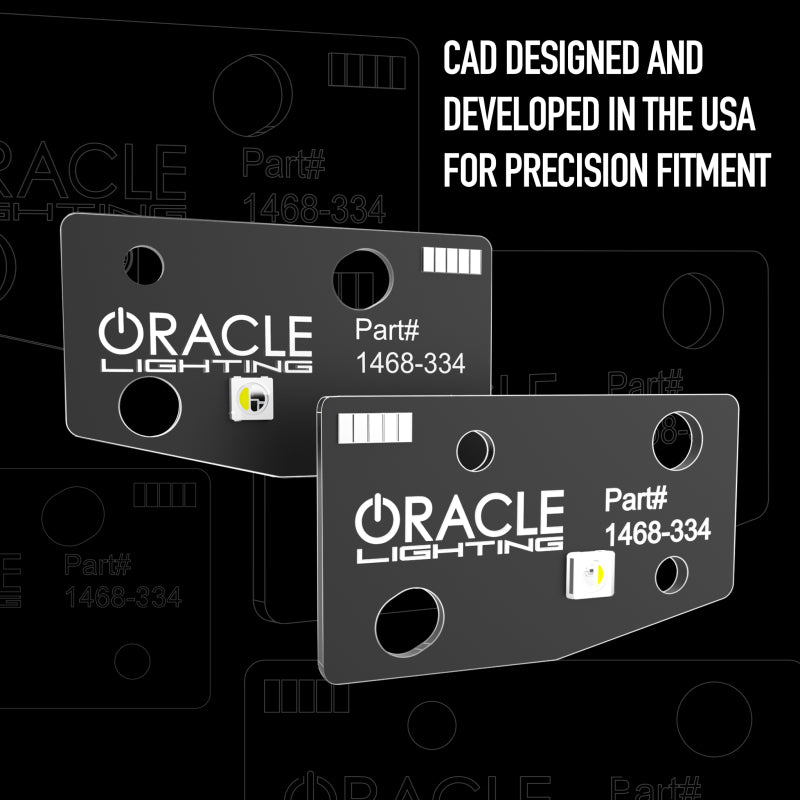 Oracle 2021 Ford Bronco DRL Upgrade w/ Halo Kit - ColorSHIFT w/ BC1 Controller SEE WARRANTY