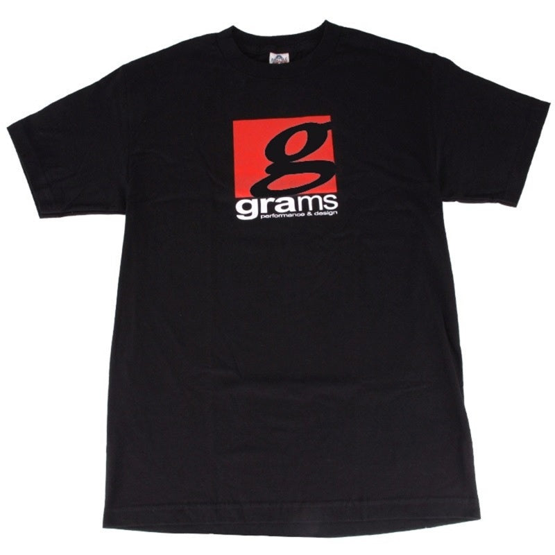 Grams Performance and Design Logo Black T-Shirt - XXL