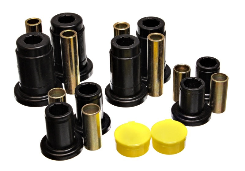 Energy Suspension 92-97 Mercury Gr Marquis / 92-97 Ford Crown Victoria Blk Front End C/A Bushing Set