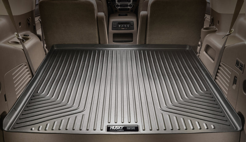 Husky Liners 07-13 GM Escalade/Suburban/Yukon WeatherBeater Black Rear Cargo Liners