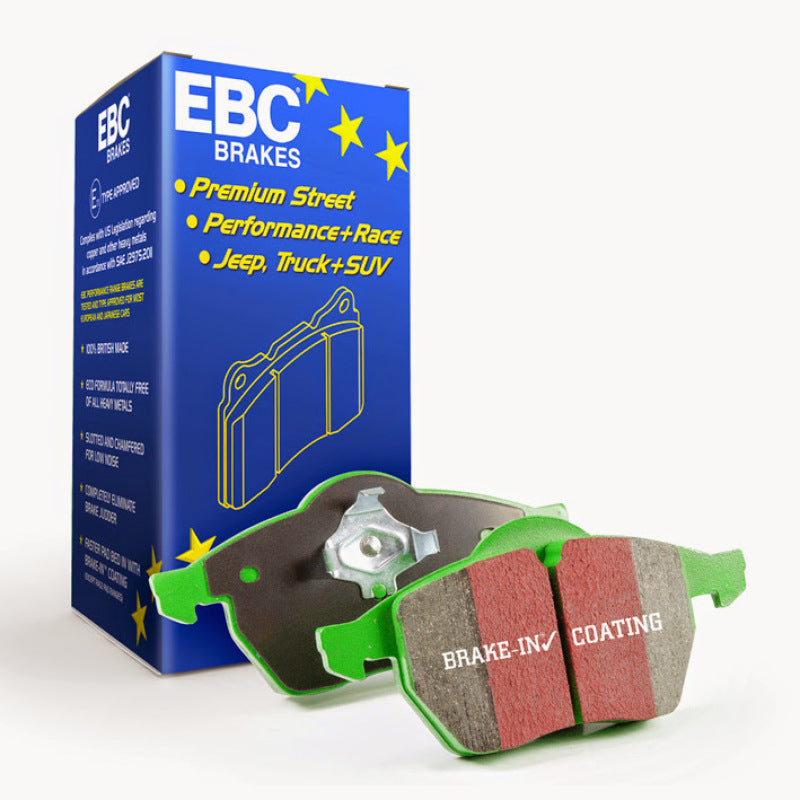 EBC 02-08 Volkswagen Passat 1.8 Turbo Greenstuff Front Brake Pads