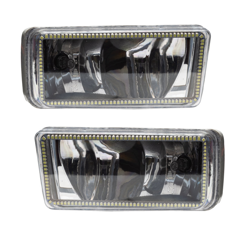 Oracle 07-15 Chevrolet Silverado SMD FL - Square Style - White SEE WARRANTY