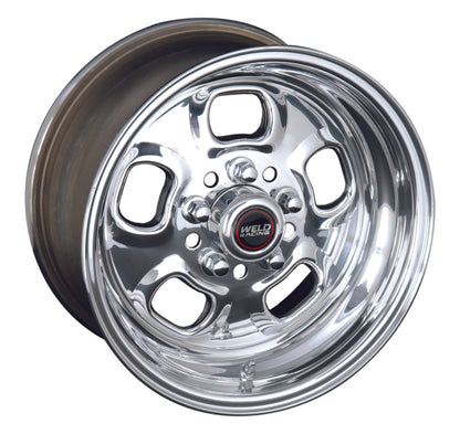 Weld Rodlite 15x4 / 5x4.5 & 5x4.75 BP / 2.5in. BS Polished Wheel - Non-Beadlock