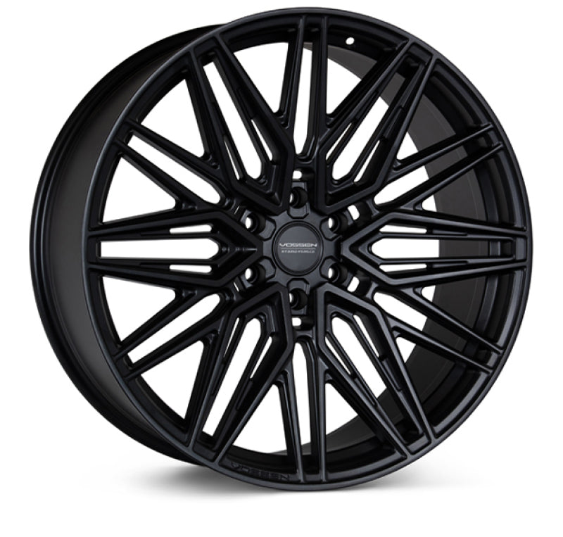 Vossen HF6-5 22x10 / 6x135 / ET-18 / Super Deep Face / 87.1 - Satin Black Wheel