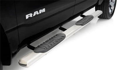 Lund 2019 RAM 1500 Ext. Cab 5in. Oval Straight SS Nerf Bars - Polished