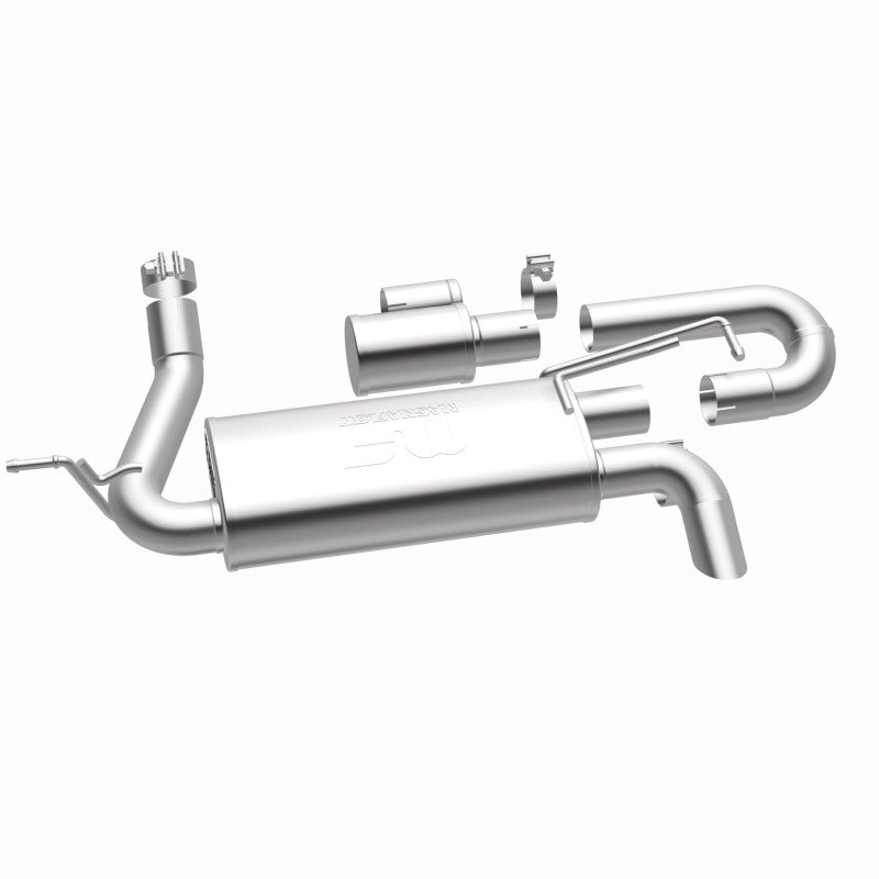 MagnaFlow 07-18 Jeep Wrangler JK Overland Series Axle-Back Exhaust System