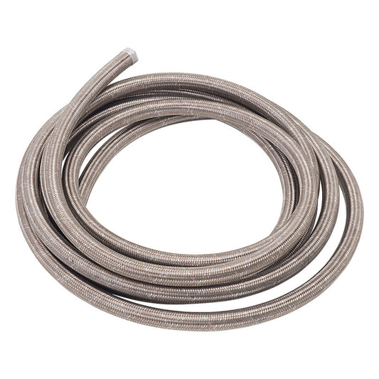 Russell Performance -4 AN ProFlex Stainless Steel Braided Hose (Pre-Packaged 15 Foot Roll)