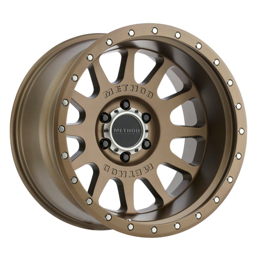 Method MR605 NV 20x12 -52mm Offset 6x5.5 106.25mm CB Method Bronze Wheel