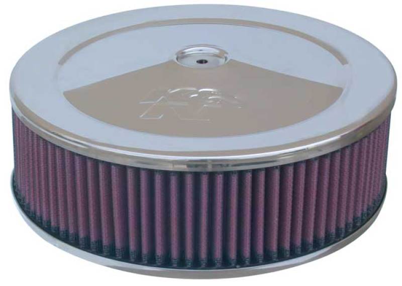 K&N Marine Engine Flame Arrestor 5-1/8in Flange / 8in ID x 9in OD / 5in Height