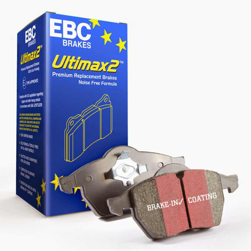 EBC 00-02 Dodge Ram 2500 Pick-up 5.2 2WD (Pad with wear sensor) Ultimax2 Front Brake Pads