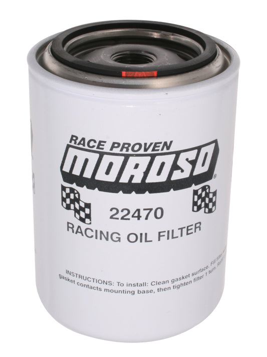 Moroso Ford/Mopar/Import 3/4in Thread 5-1/4in Tall Oil Filter - Racing