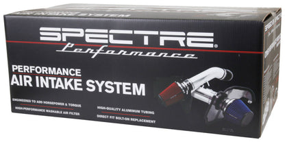 Spectre 09-12 GM Truck V8-4.8/5.3/6.0L F/I Air Intake Kit - Polished w/Red Filter