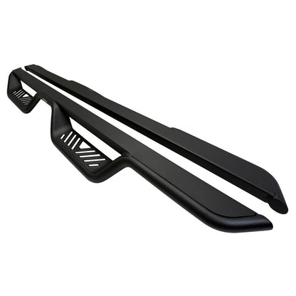 Westin 18-22 Jeep Wrangler JL Unlimited Outlaw Nerf Step Bars - Textured Black
