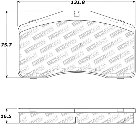 StopTech Street Touring 92-98 Porsche 911 Front Brake Pads