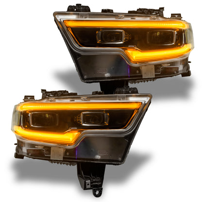 Oracle 19-21 RAM 1500 Projector LED Headlight DRL Kit - ColorSHIFT RGBW+A w/o Cntrl SEE WARRANTY