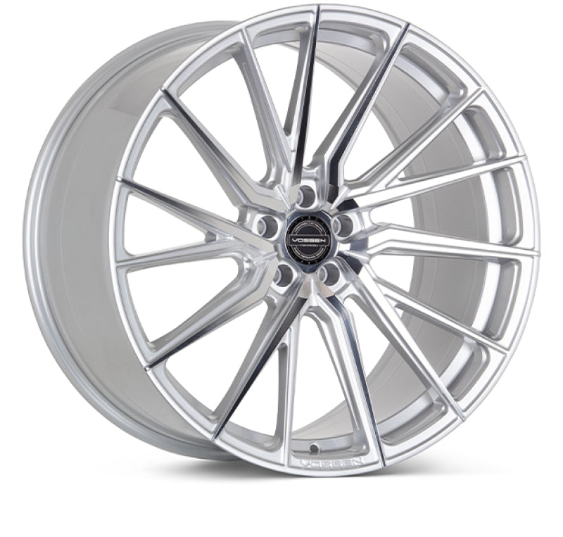 Vossen HF-4T 22x9 / 5x114.3 / ET32 / Flat Face / 73.1 - Silver Polished - Left Wheel