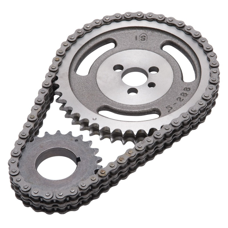 Edelbrock Timing Chain And Gear Set SBC Sng/Keyway