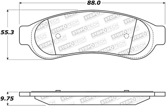 StopTech Street Brake Pads