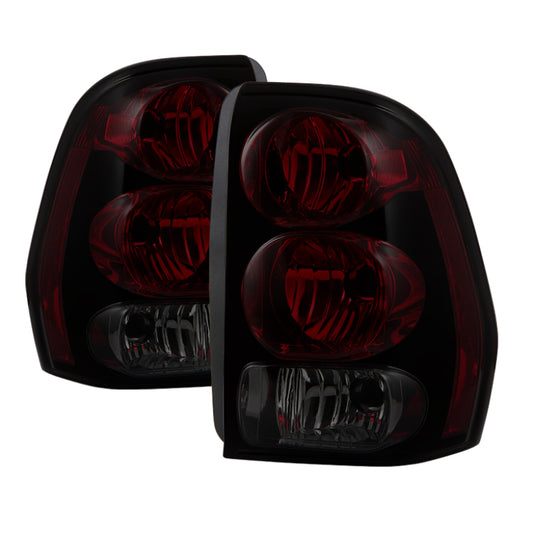 Xtune Chevy Trailblazer 02-09 w/ Circuit Board Model Tail Lights Red Smoked ALT-JH-CTB02-OE-RSM