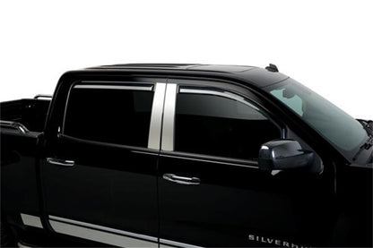 Putco 14-18 Chevy Silverado LD - 4 Door - Crew Cab Element Tinted Window Visors