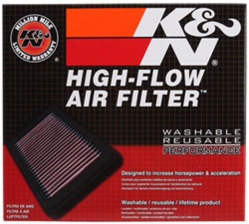 K&N Replacement Air Filter - 10.625in O/S L x 7.625in O/S W x .688in H for Arctic Cat