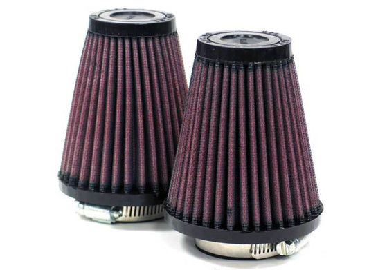 K&N 1-11/16in FLG 3-1/2in B 2in T 4in H (2 PER BOX) Universal Clamp-On Air Filter