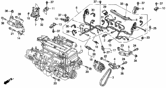 Honda - Flange Bolt (12x70)