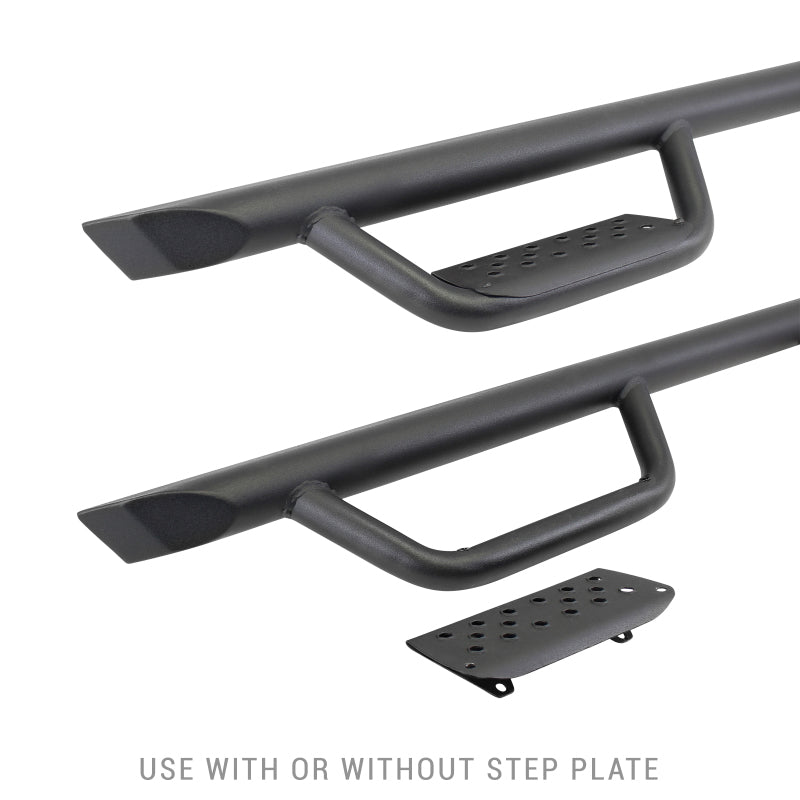 Go Rhino Universal Dominator Extreme D6 Side Steps (Side Bars Only)  87 in. Long