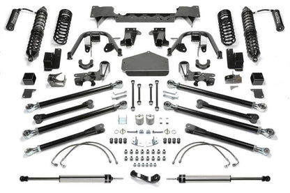 Fabtech 07-18 Jeep JK 4-Door 5in Crawler C/O w/Dlss 2.5 C/O Resi & Rr Dlss