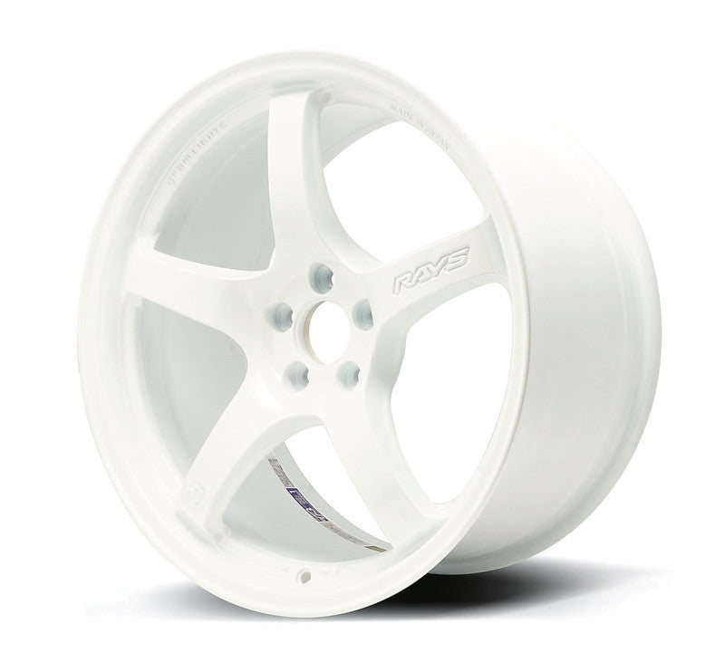 Gram Lights 57CR 18x10.5 +22 5x114.3 Ceramic Pearl Wheel (Min Order Qty 20)