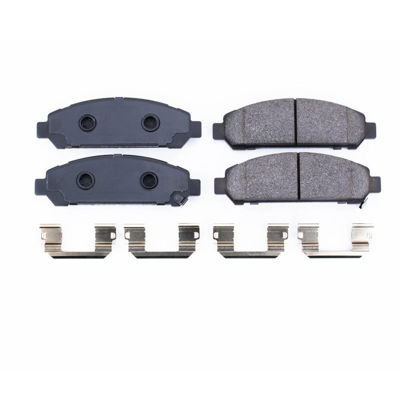 Power Stop 09-16 Toyota Venza Front Z17 Evolution Ceramic Brake Pads w/Hardware