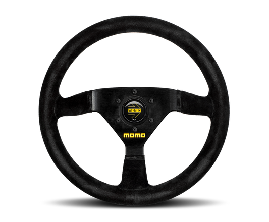 MOMO - MOD69 Steering Wheel 350 mm -  Black Suede/Black Spokes