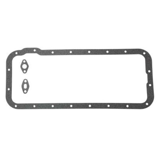 Moroso Ford 332-428 FE Oil Pan Gasket Set - Rubber-Coated Fiber