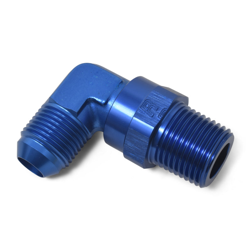 Russell Performance -8 AN 90 Degree Male to Male 1/4in Swivel NPT Fitting