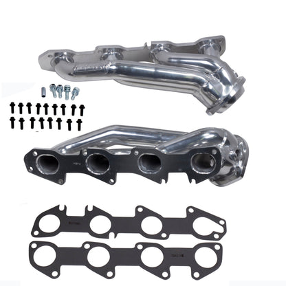 BBK 09-20 Dodge Challenger Hemi 5.7L Shorty Tuned Length Exhaust Headers - 1-3/4in Silver Ceramic