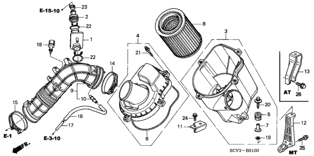 Honda - Air Temp Sensor