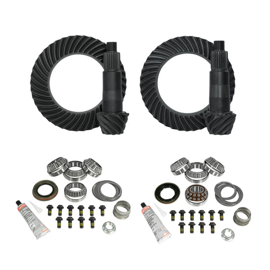 Yukon Gear & Install Kit Package for Jeep Rubicon JL/JT w/D44 Front & Rear in a 5.13 Ratio