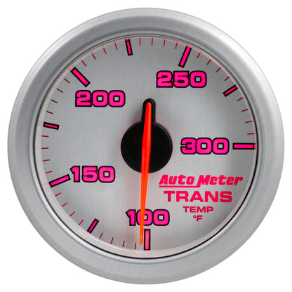 Autometer Airdrive 2-1/6in Trans Temperature Gauge 100-300 Degrees F - Silver