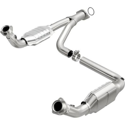 MagnaFlow DF Cat Conv 07-09 Chevrolet/GMC Silverado/Sierra 2500 HD 6.0L Y-Pipe Assy excludes Classic