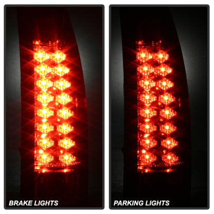 Spyder Chevy C/K Series 1500 88-98/Blazer 92-94 LED Tail Lights Chrm ALT-YD-CCK88-LED-C