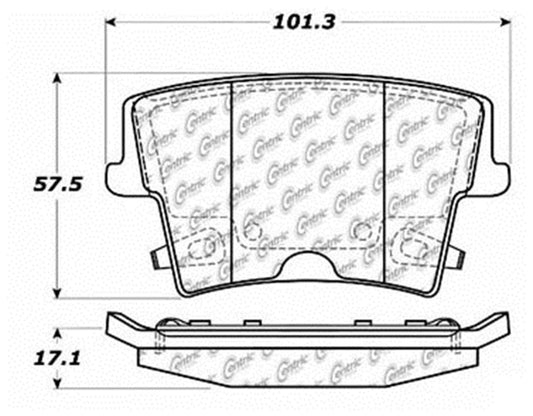 StopTech Sport Brake Pads w/Shims and Hardware