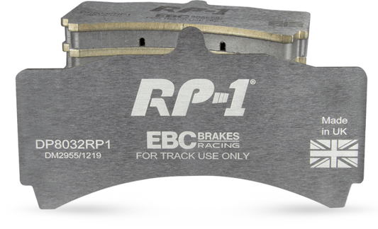 EBC Racing 2018 BMW M5 (F90) RP-1 Race Rear Brake Pads