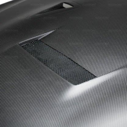 Seibon 09-10 Nissan Skyline R35 GT-R VSII-Dry Carbon Fiber Hood